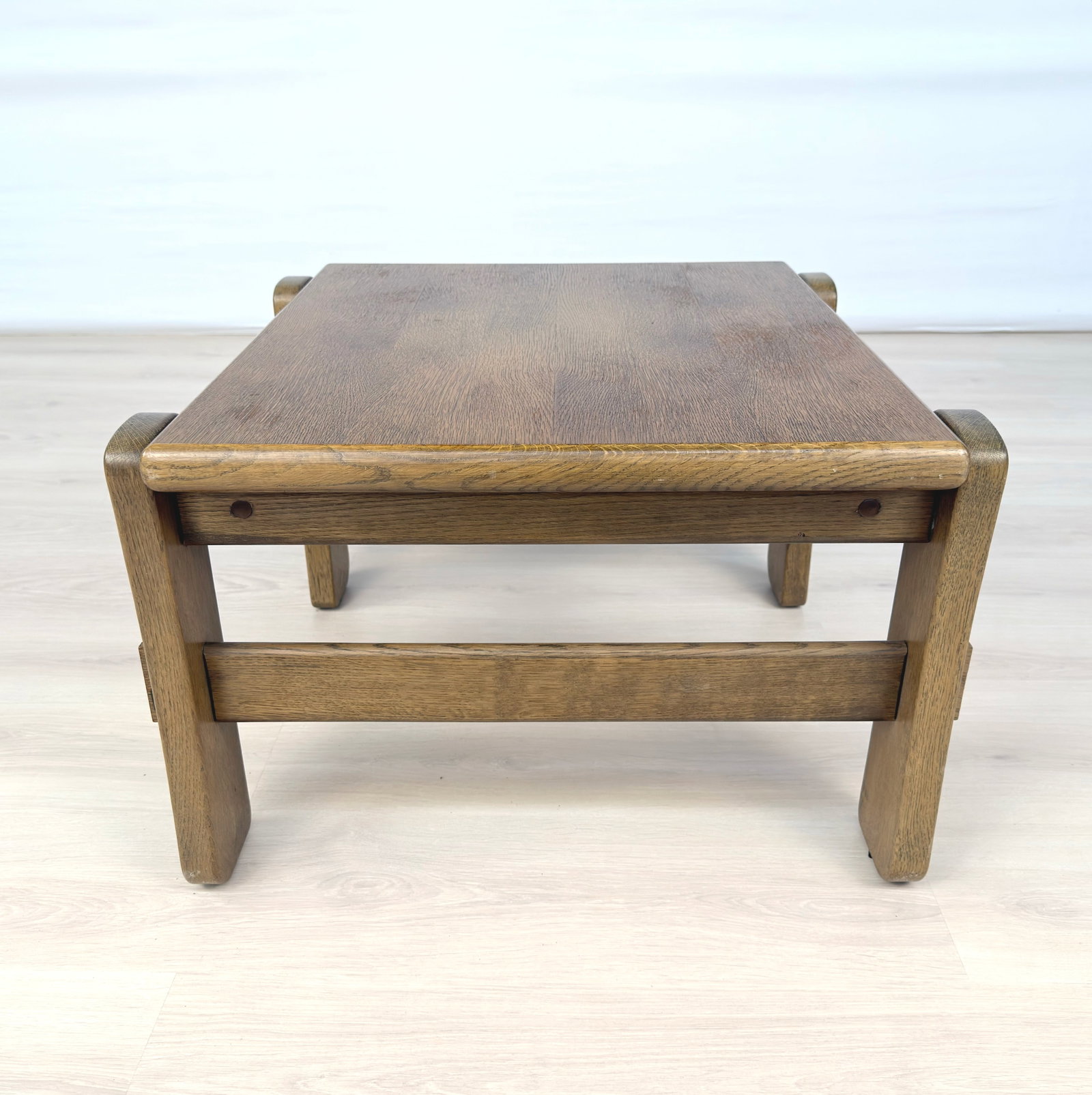 BRUTALIST COFFEE TABLE, 1980s - 4