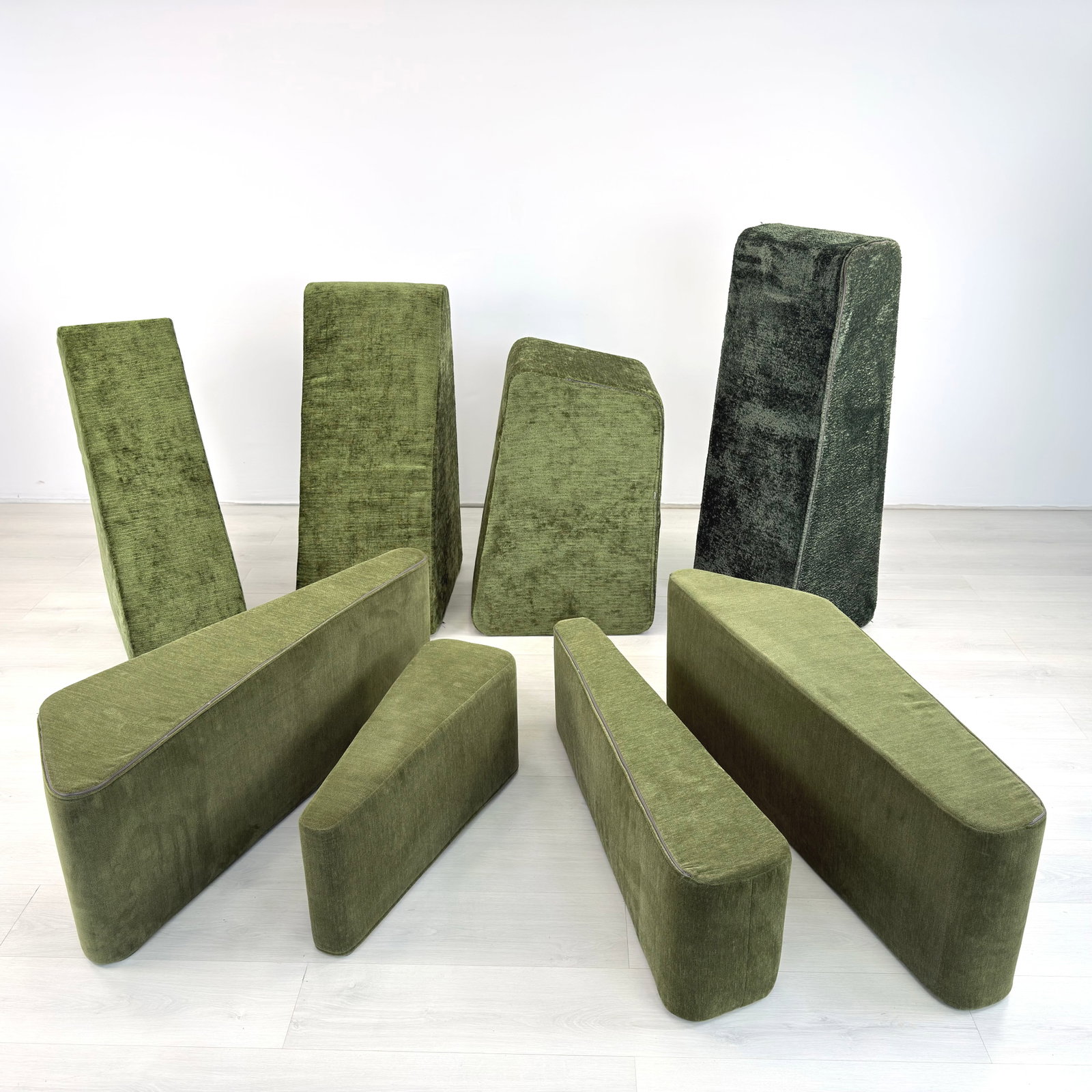 (8) VINTAGE MODULAR LOUNGE SET - 5
