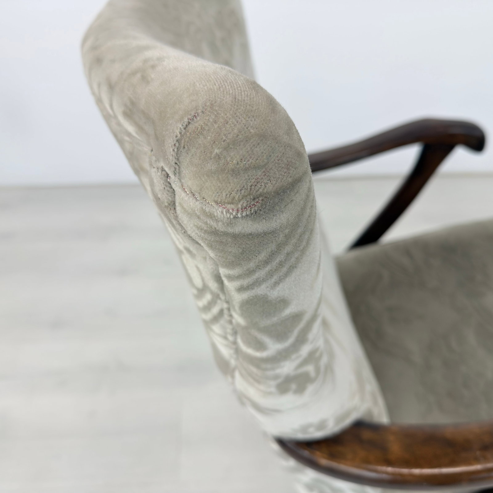 DANISH WINGBACK ARMCHAIRS, A PAIR - 9