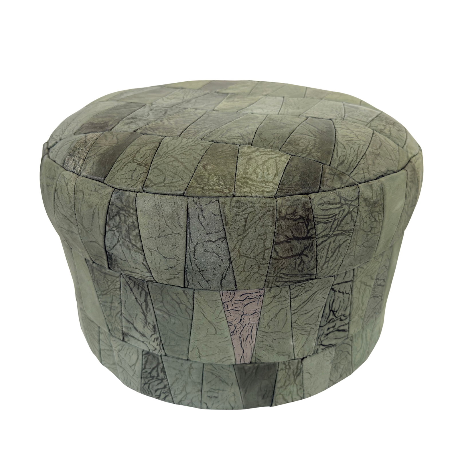 LEATHER POUF ATTR. TO DE SEDE (1 of 7)