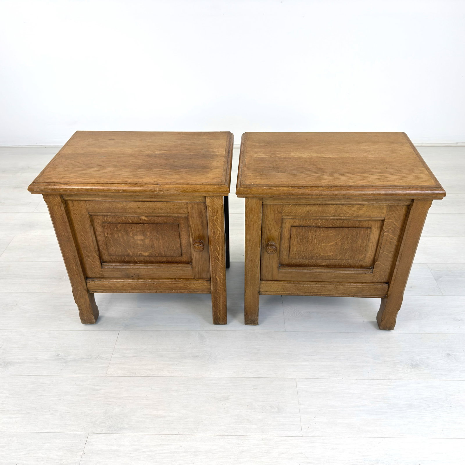 VINTAGE BEDSIDE TABLES, A PAIR - 3