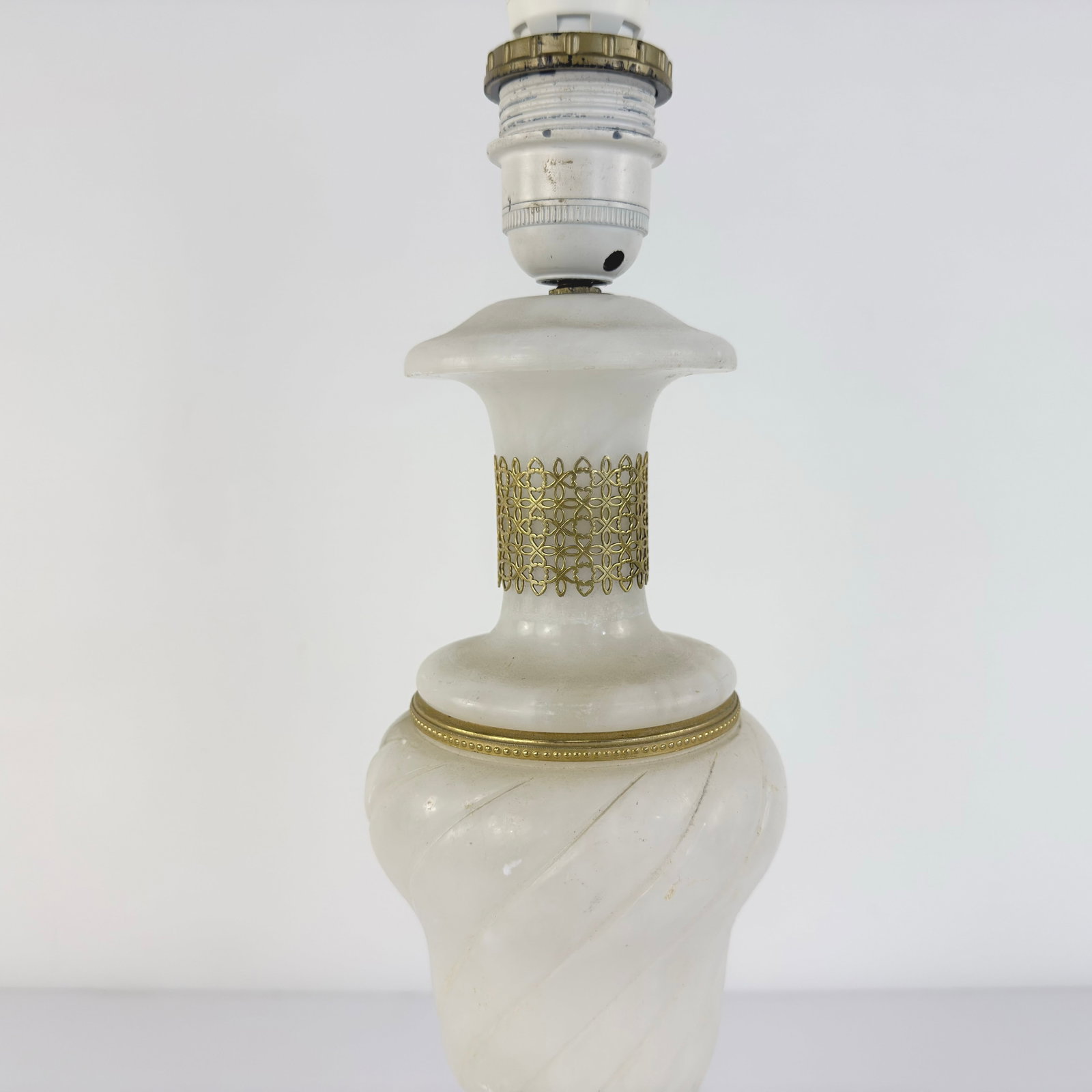 NEOCLASSICAL STYLE MARBLE TABLE LAMP - 6