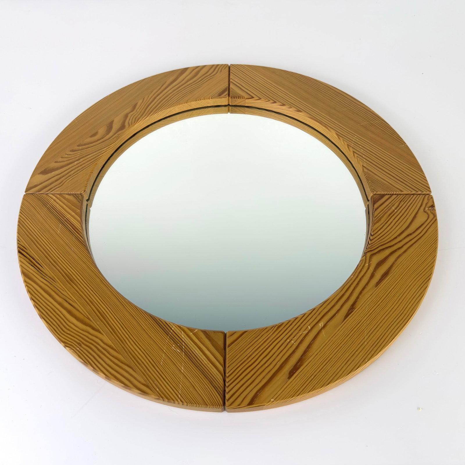 VINTAGE PINE MIRROR - 2