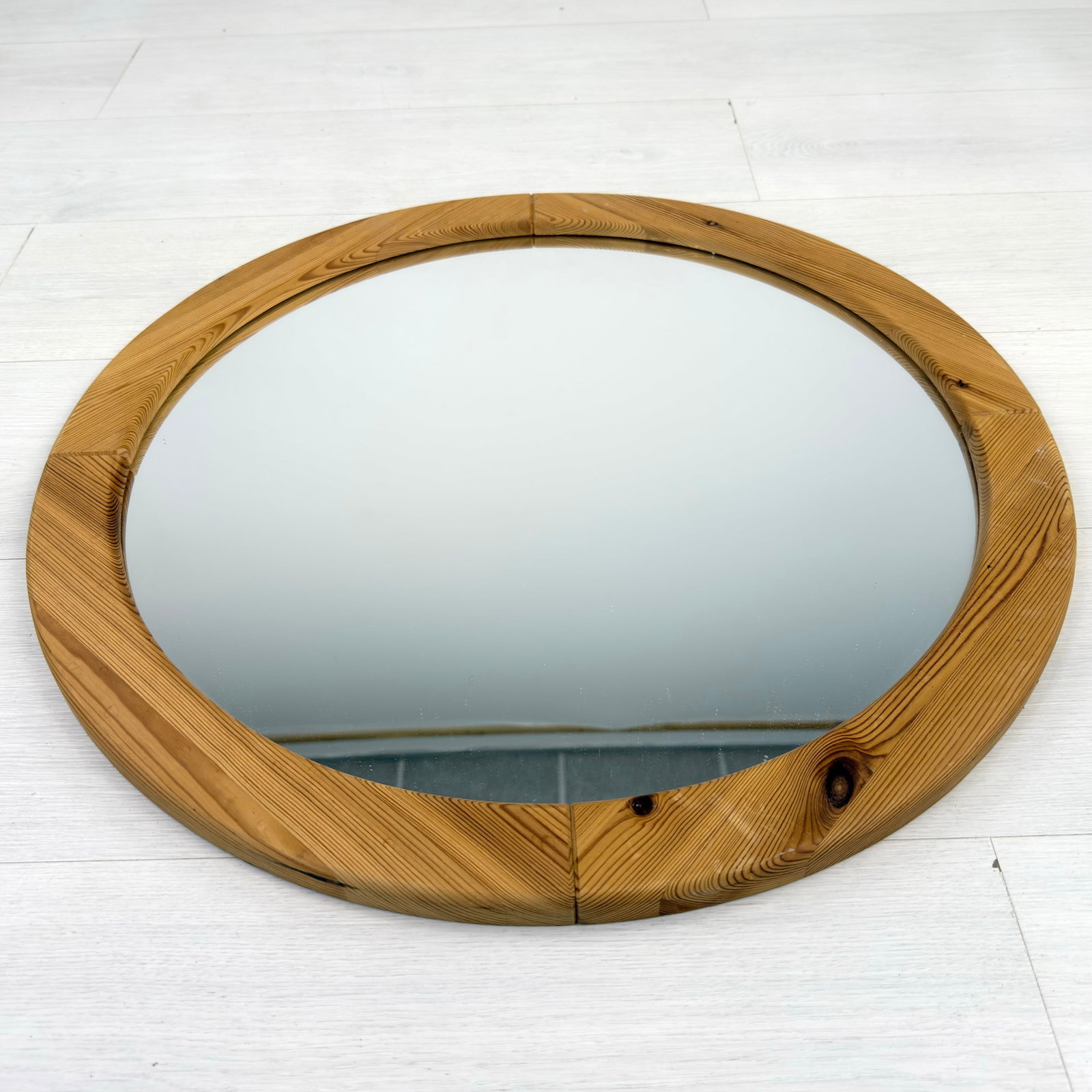 VINTAGE PINE MIRROR - 3