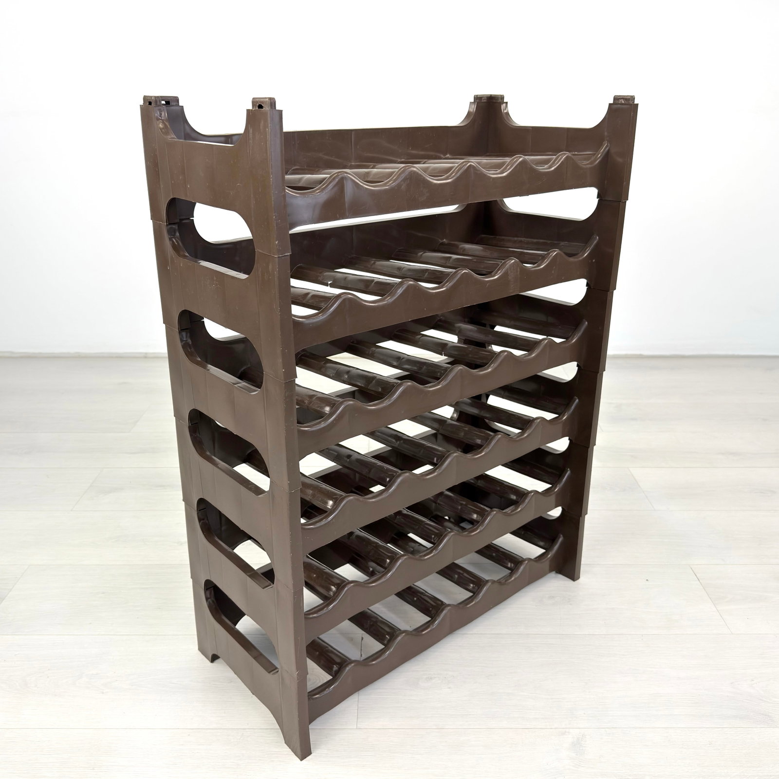 VINTAGE STACKABLE BOTTLE RACK - 4