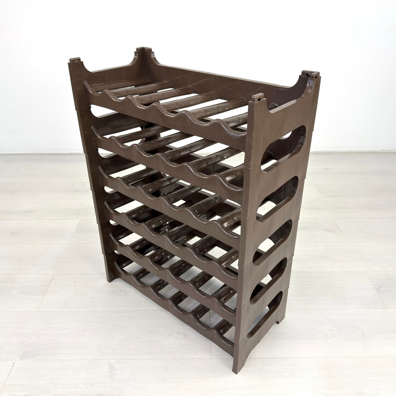 VINTAGE STACKABLE BOTTLE RACK - 5