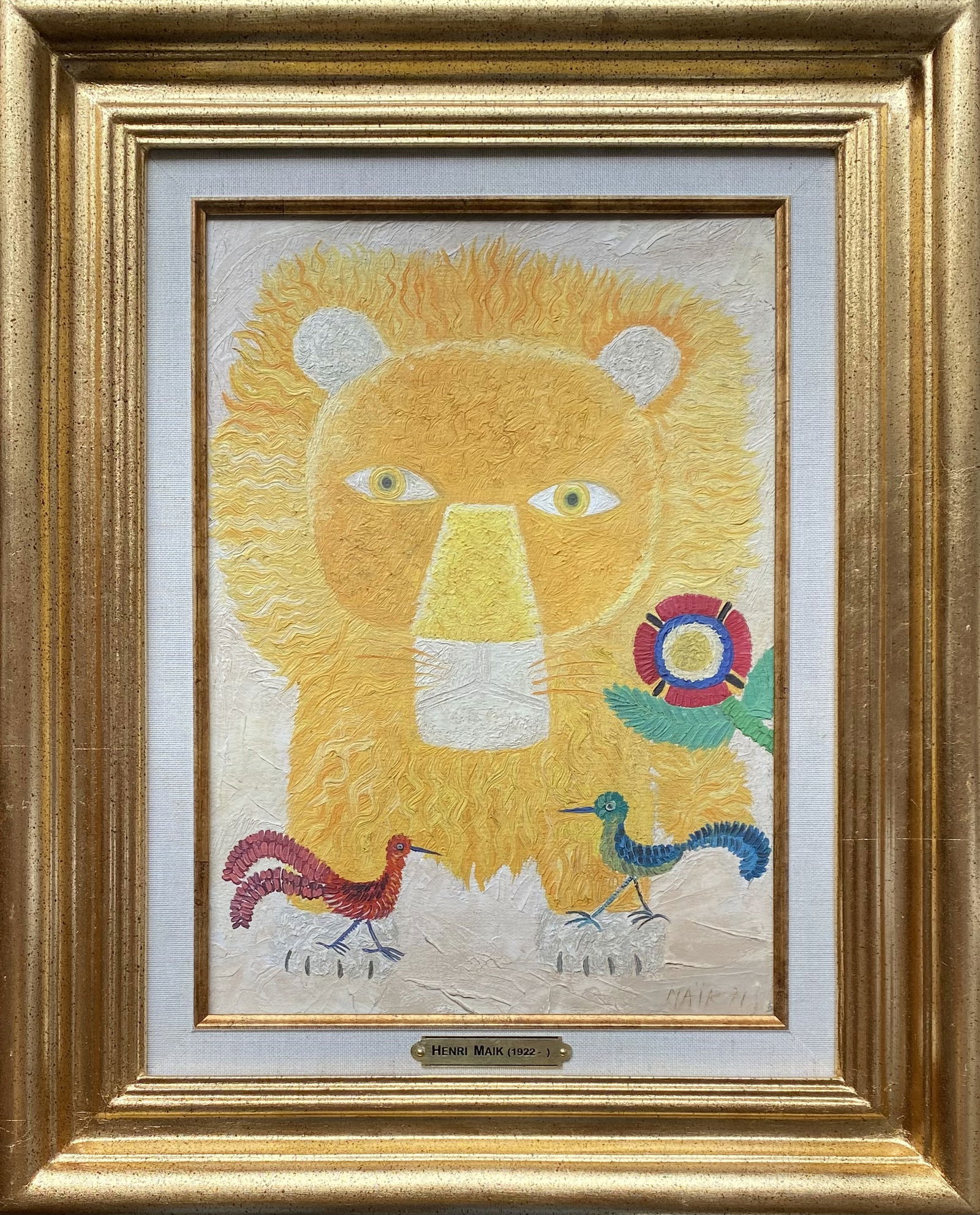 Henri Hecht Maïk (French, 1922–1993) Oil Painting On Canvas "In The Style Of" (1 of 6)