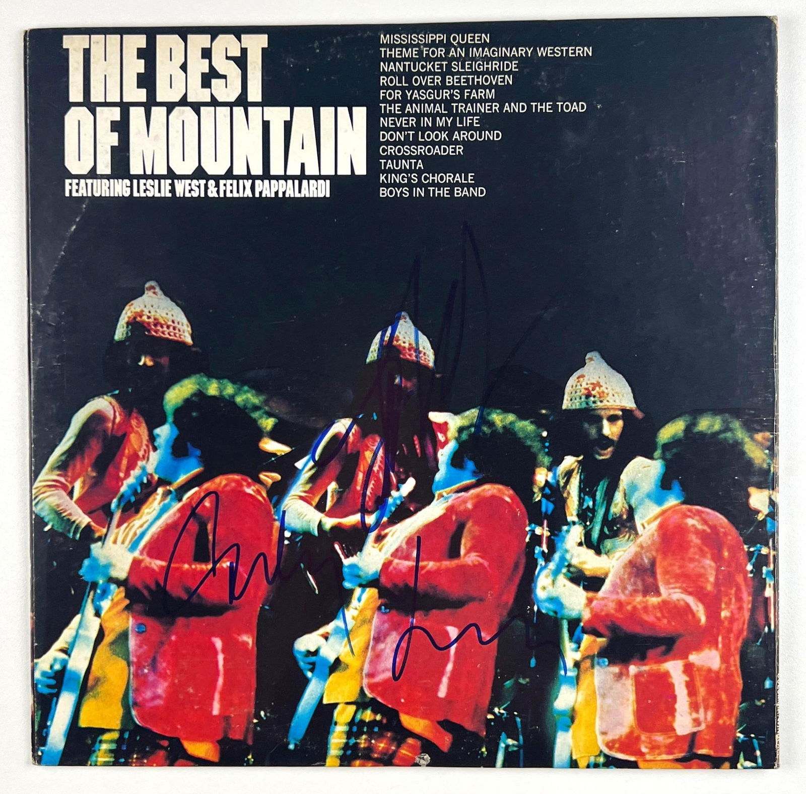 Mountain: West & Laing Signed "The Best Of" Album (2 Sigs) (Beckett/BAS Authentication) (1 of 1)