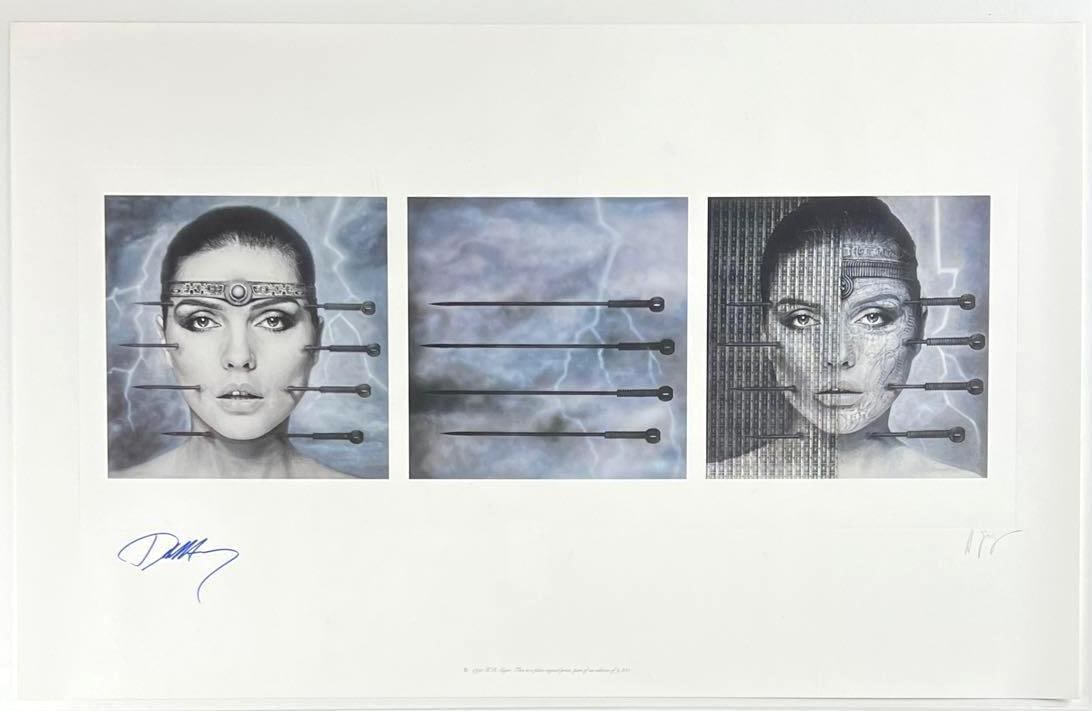 Debbie Harry "Blondie" Signed "Koo Koo" HR Giger 32" x 22" Art Print Litho (Third Party Guaranteed) (1 of 6)