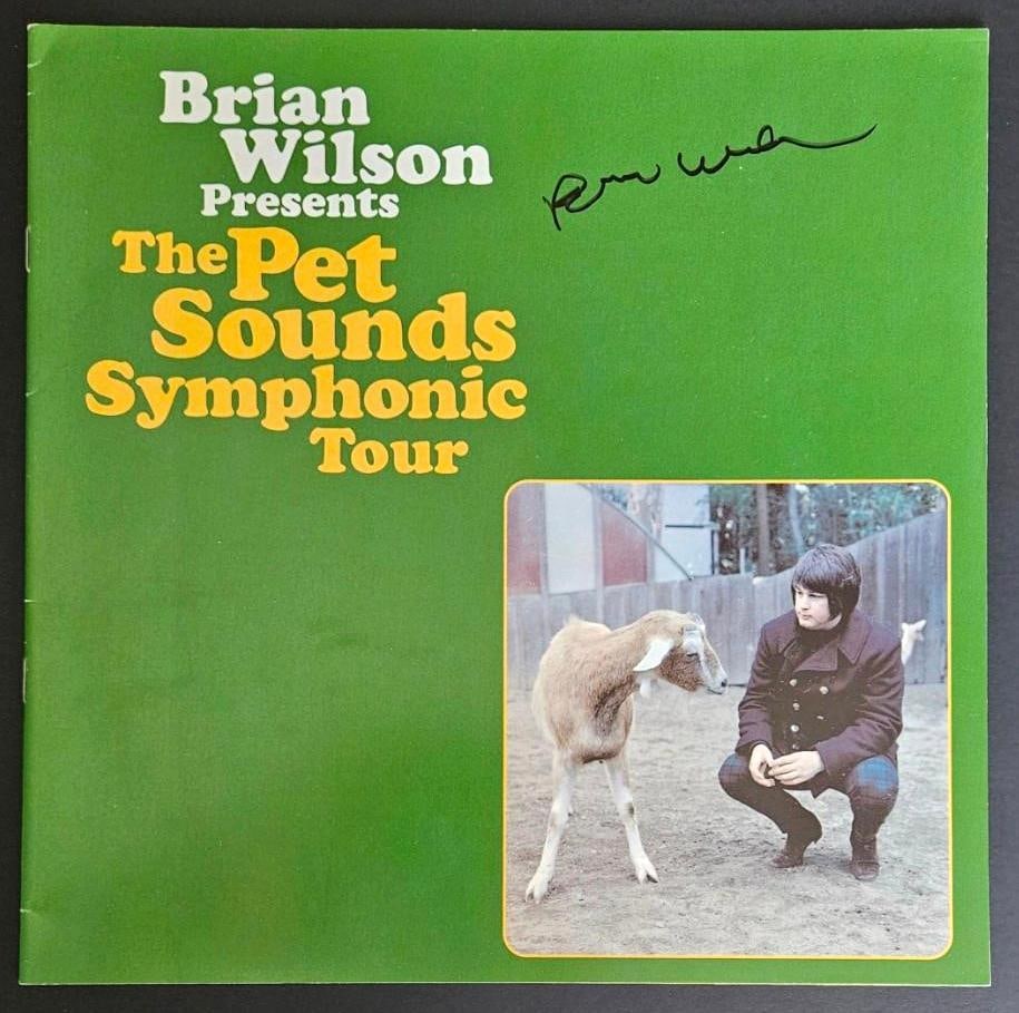 Beach Boys: Brian Wilson Signed "Pet Sounds" Program (Third Party Guaranteed) (1 of 1)