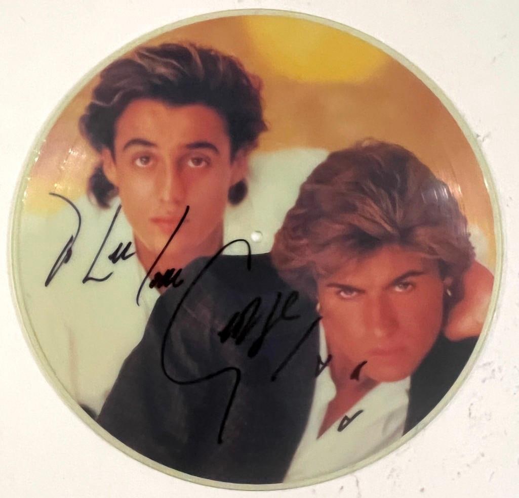 WHAM! GEORGE & ME サイン入り