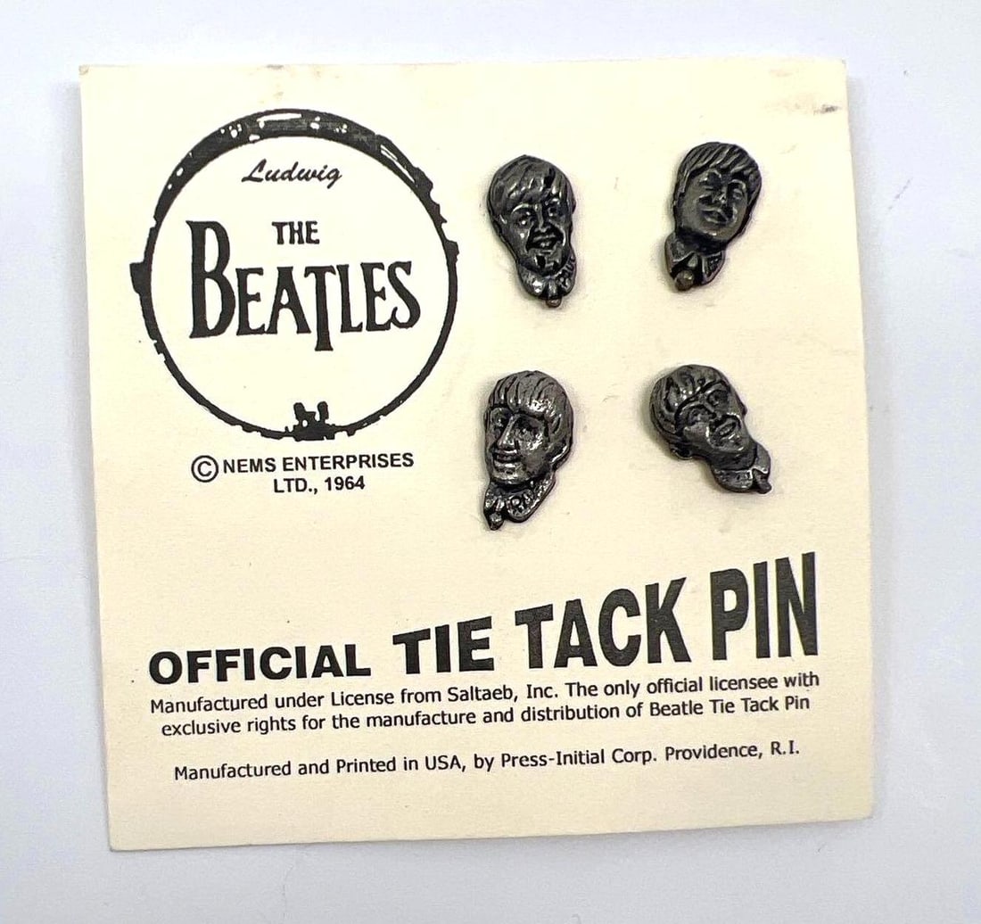 beatles tie tack