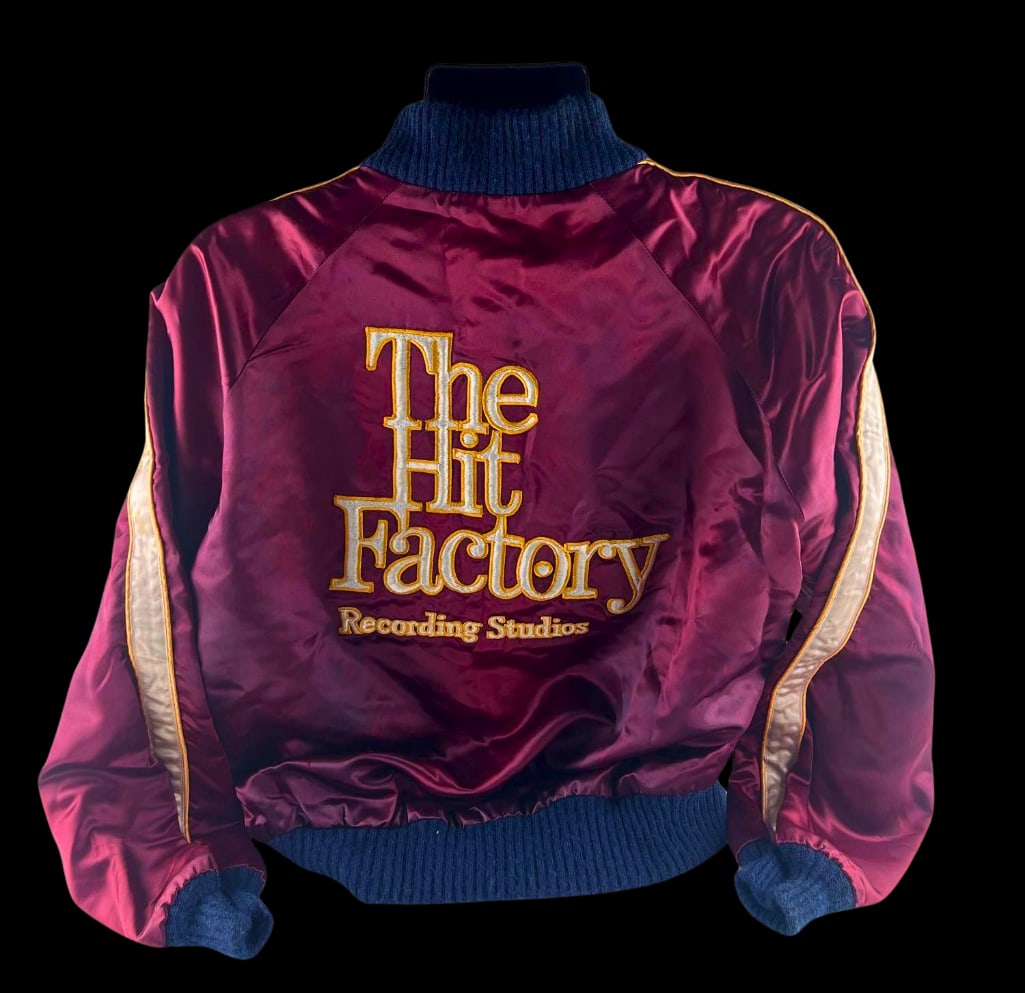 Vintage Hit Factory Satin Bomber Jacket Owned by Eddie Germano, Studio Founder (1 of 4)