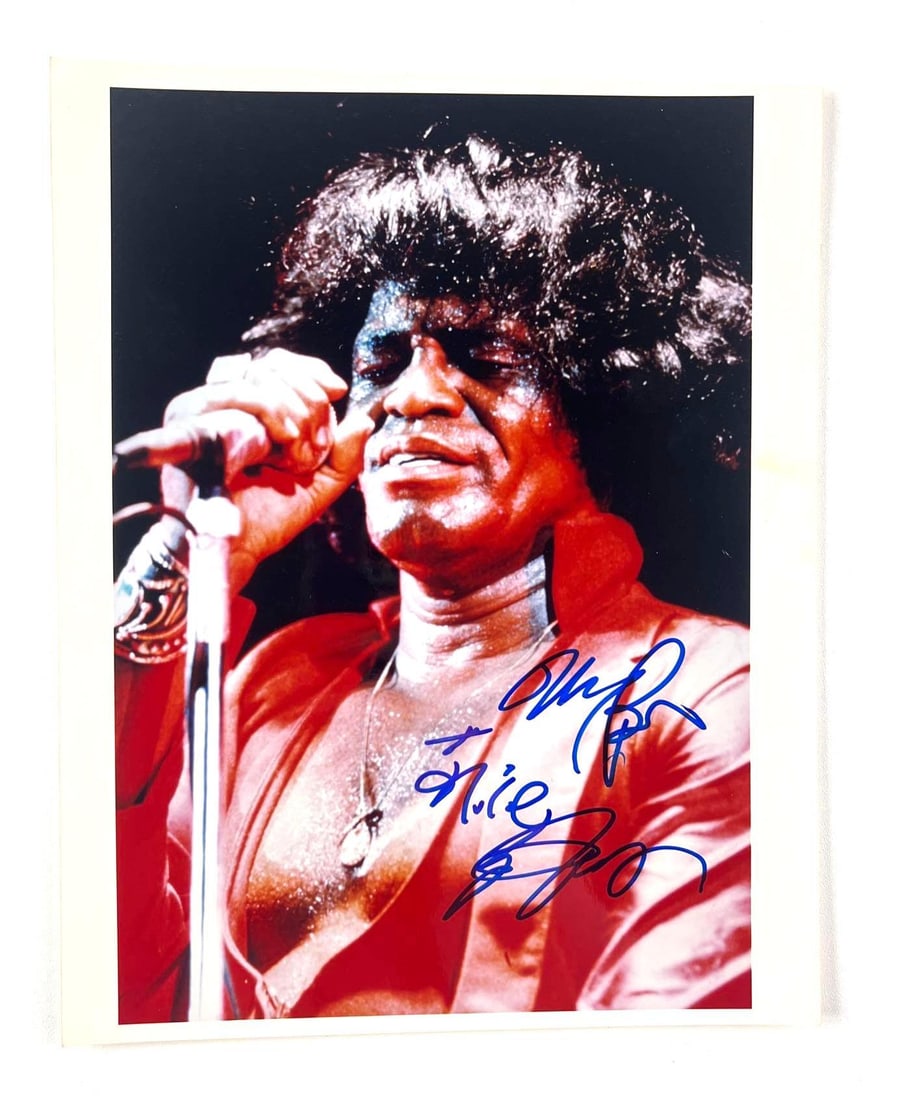 James Brown Signed 8" x 10" Photo (Beckett/BAS Authentication) (1 of 2)