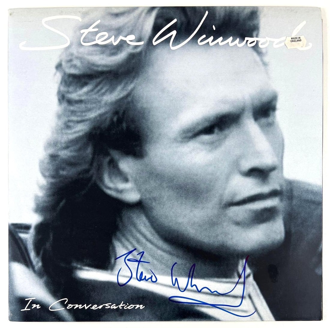 Steve Winwood Signed "In Conversation" Promo Album (Beckett/BAS Authentication) (1 of 2)