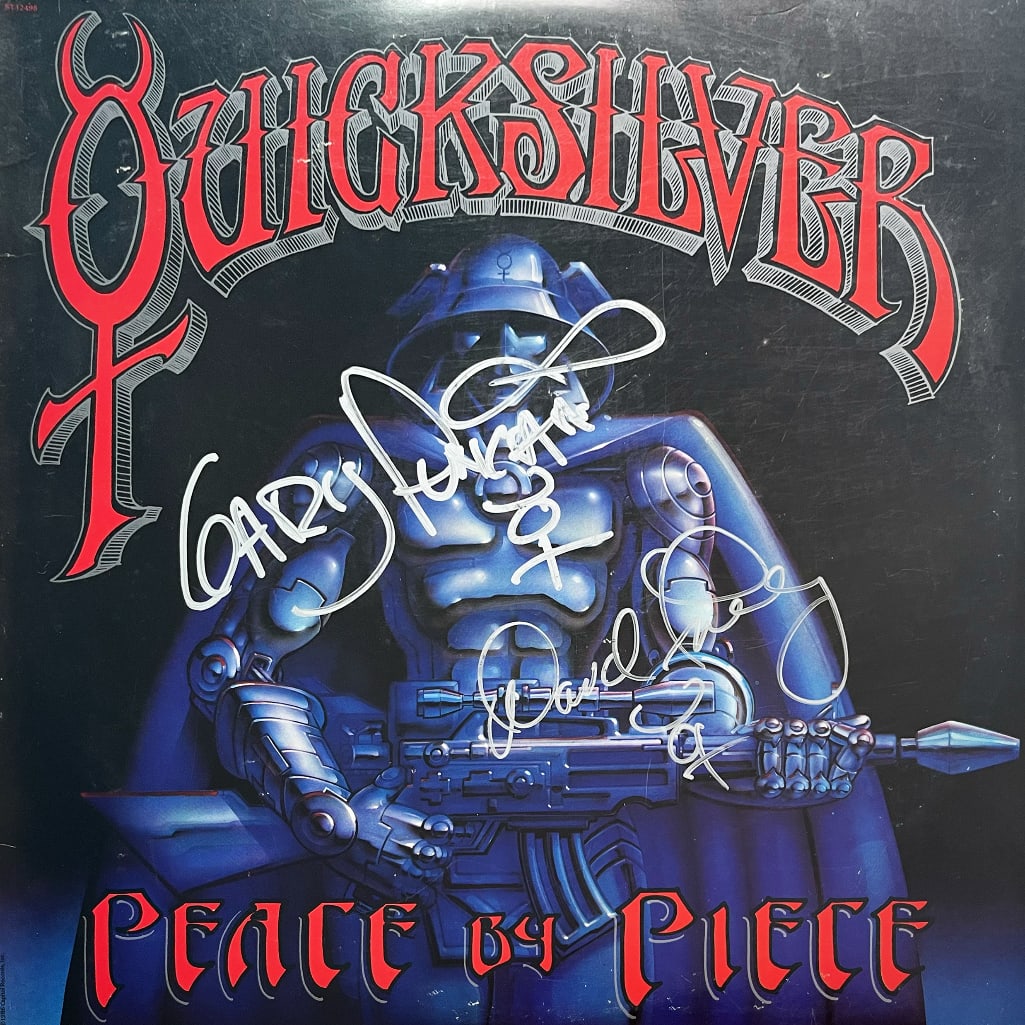 Quicksilver Messenger Service Signed "Piece By Piece" Album (2 Sigs) (Third Party Guaranteed) (1 of 1)