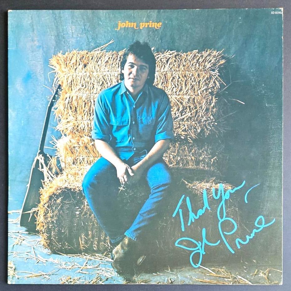 John Prine In-Person Signed "John Prine" Album (Third Party Guaranteed) (1 of 1)