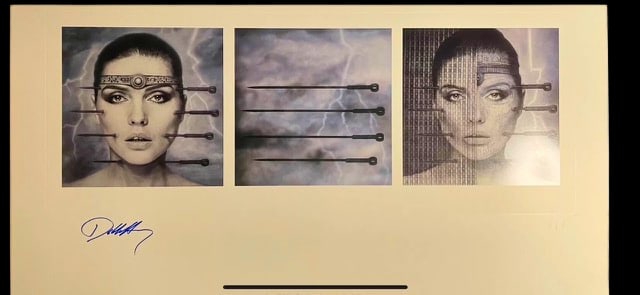 Debbie Harry Signed “KooKoo” HR Giger Lithograph (Third Party Guaranteed) (1 of 3)