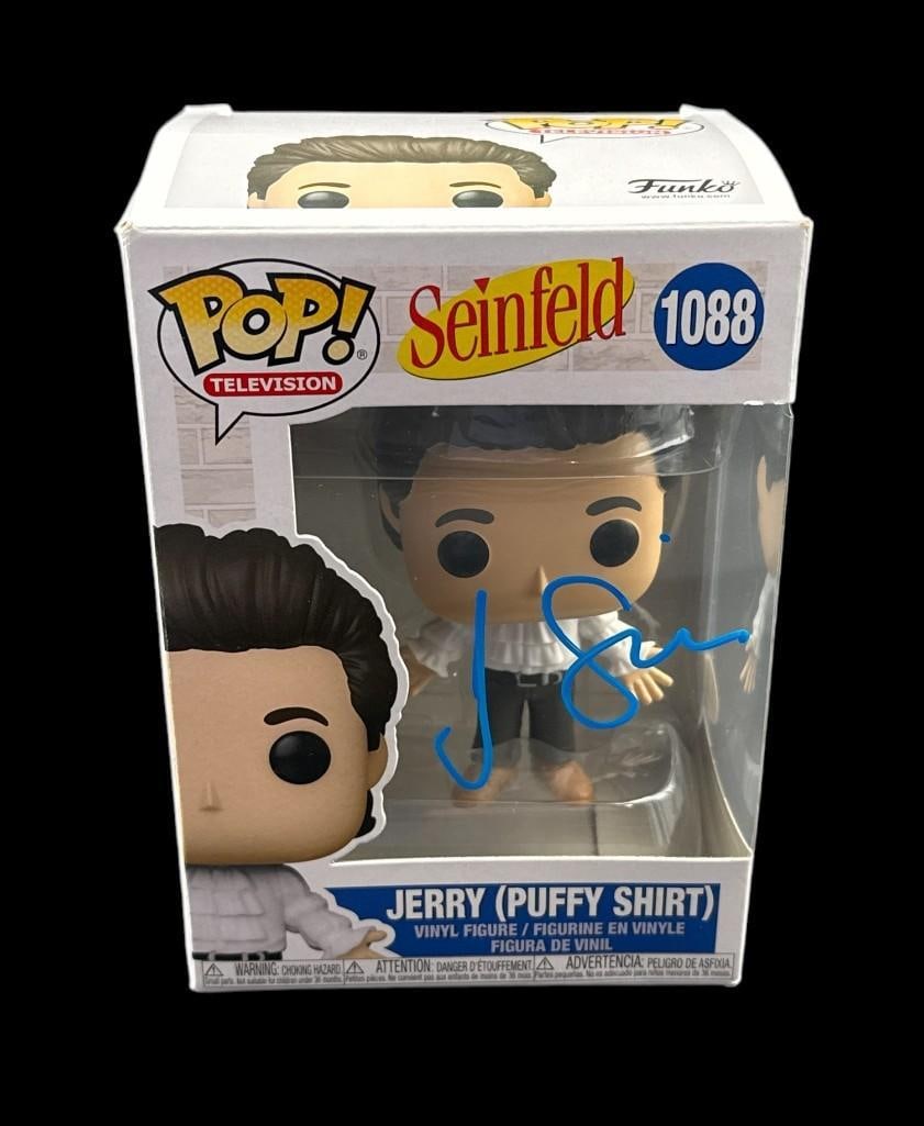 Jerry Seinfeld Signed "Seinfeld" #1088 Jerry (Puffy Shirt) Funko Pop! Vinyl Figure (JSA COA) (1 of 7)
