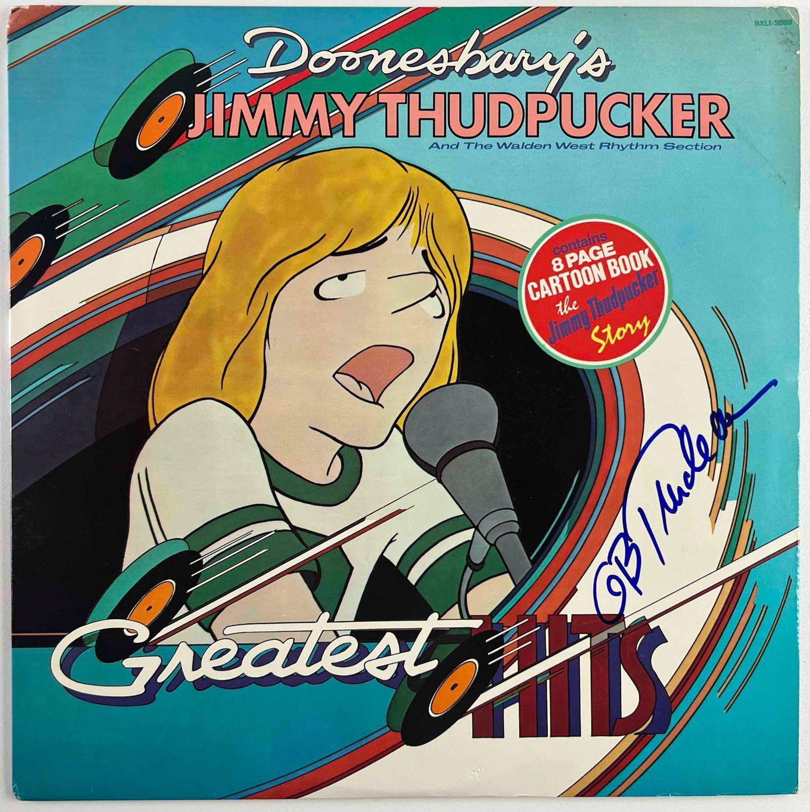 Doonesbury: Gary B. Trudeau In-Person Signed "Jimmy Thudpucker" Album (Beckett/BAS) (1 of 1)