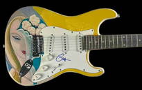 Eric Clapton In-Person Signed "Layla" Themed Fender-Style Guitar (JSA)
