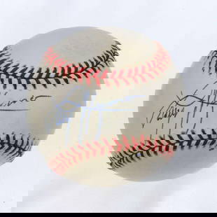 I Dream of Jeannie: Larry Hagman Signed Official Major League Baseball (JSA): Rawlings Official Major League (Selig) baseball hand-signed by actor Larry Hagman. Best known for his roles as J.R. Ewing on Dallas and Major Anthony Nelson on I Dream of Jeannie. Ball is in excellent