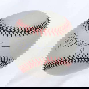 Richard Dreyfuss Signed Rawlings OML Baseball (JSA): Rawlings Official Major League (Selig) baseball signed in blue ink by actor Richard Dreyfuss. Clean ball with bold autograph.&#160;Richard Stephen Dreyfuss is an American actor, producer, and writer w