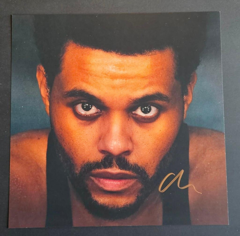 The Weeknd: Abel Tesfaye Signed 11" x 11" Promotional Poster (Third Party Guaranteed) (1 of 1)