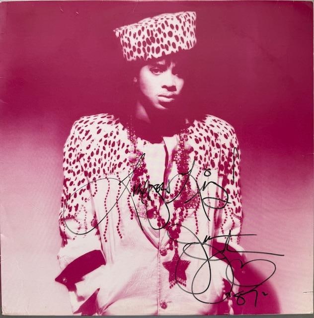 The Time: Jesse Johnson Signed “Shockadelica” LP (Third Party Guaranteed) (1 of 4)