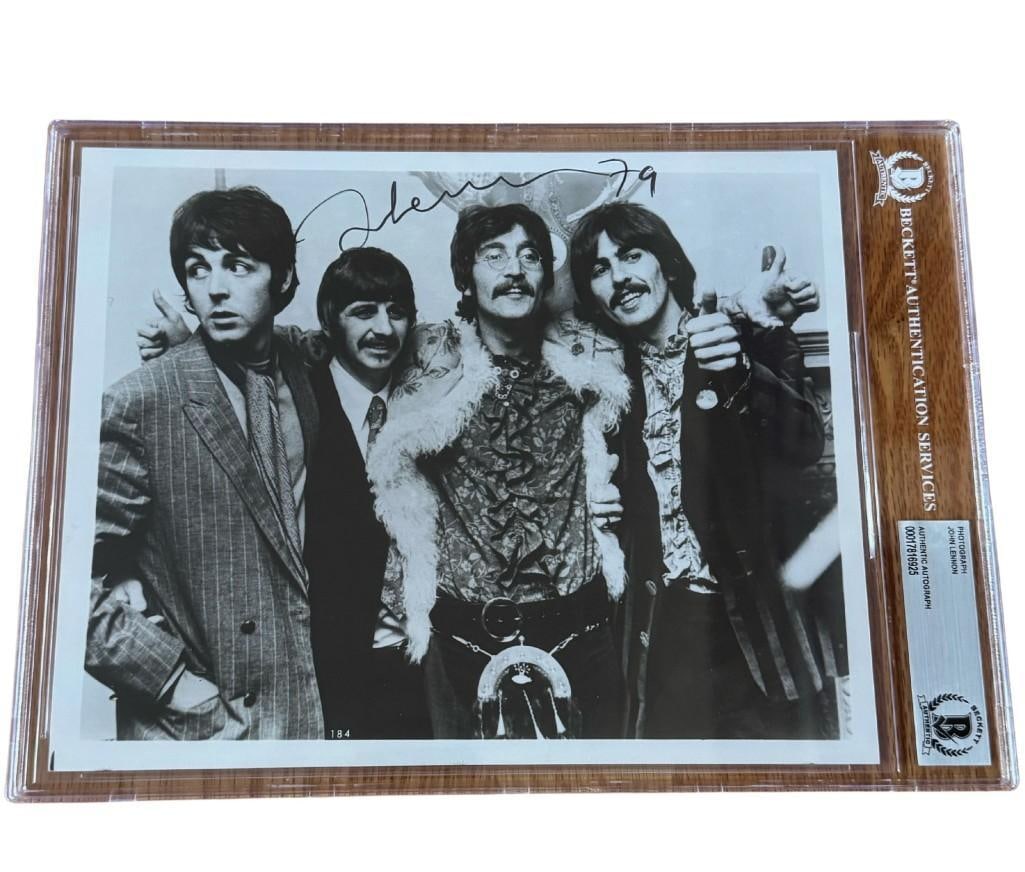 John Lennon, Lithograph, Baby Grand Piano