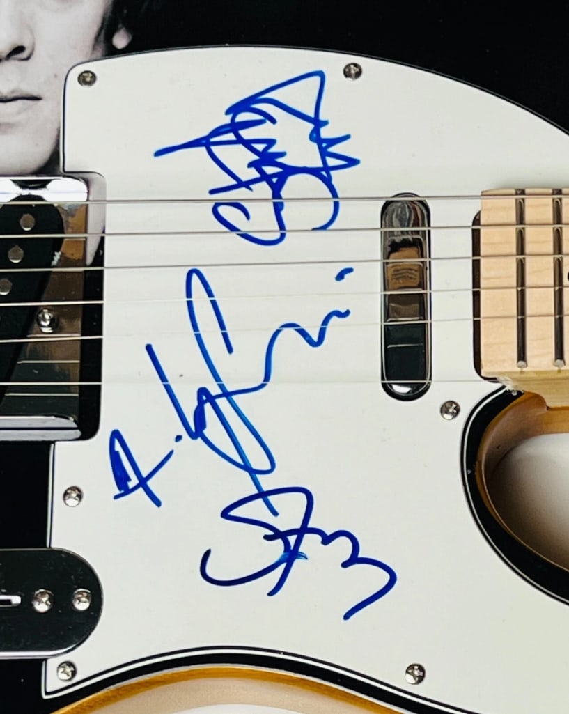 The Police Group Signed Custom Graphics Telecaster-Style Guitar (3 Sigs) (JSA Authentication) - 3