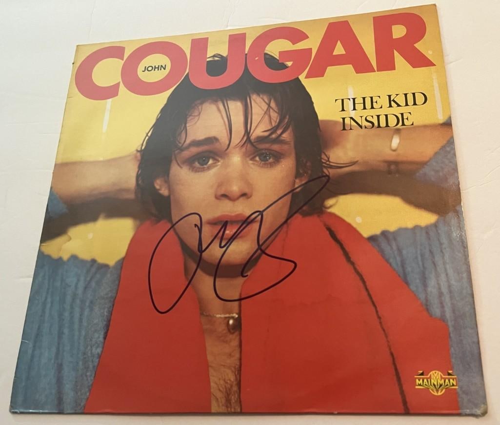 John Cougar Signed "The Kid Inside" LP Album (Third Party Guaranteed) (1 of 1)