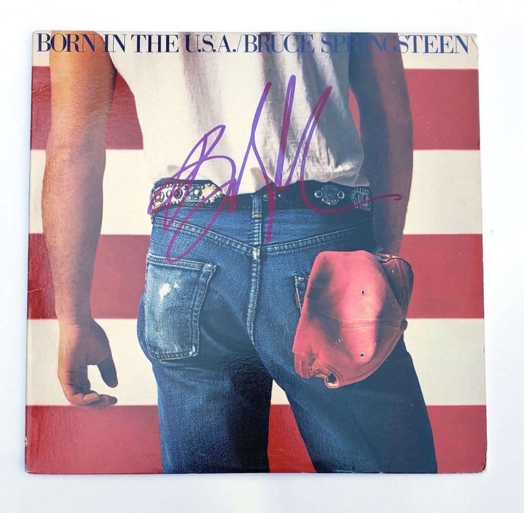 Bruce Springsteen Signed "Born in the USA" Album (ACOA Authentication) (1 of 2)