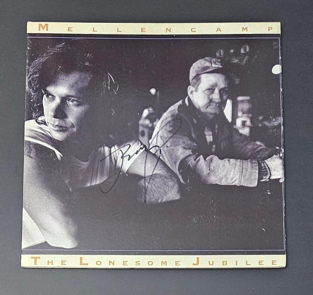 John Mellencamp Signed "The Lonesome Jubilee" Album (Third Party Guaranteed) (1 of 1)