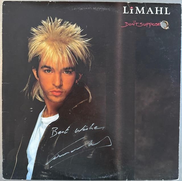 Limahl Signed “Don’t Suppose” LP Album (Third Party Guaranteed) (1 of 4)