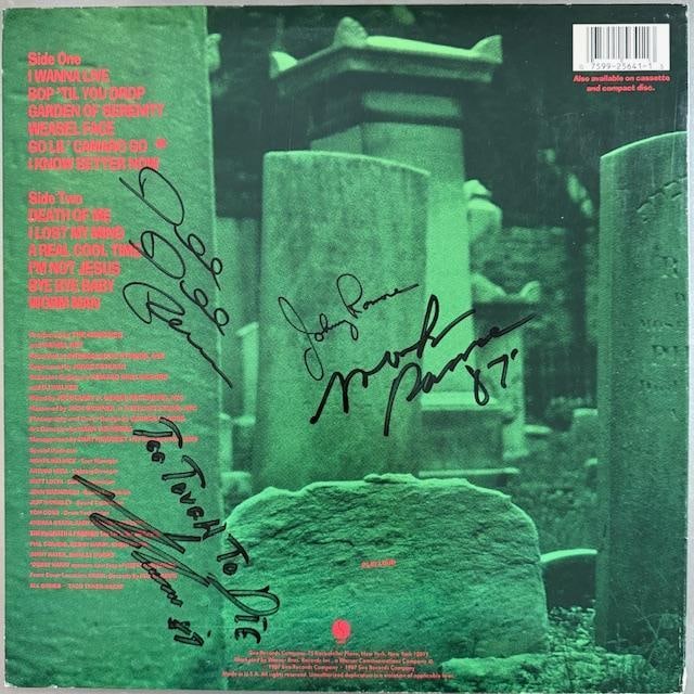 The Ramones Fully Group Signed “Halfway to Sanity” LP Album (4 Sigs) (Third Party Guaran (1 of 4)