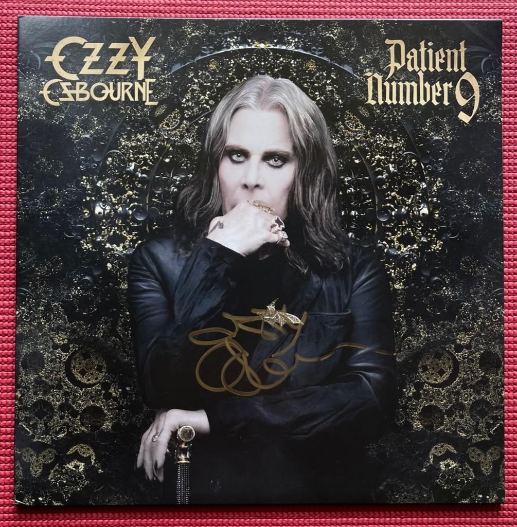 Black Sabbath: Ozzy Osbourne Signed "Patient Number 9" Album (Beckett/BAS Authentication) (1 of 6)
