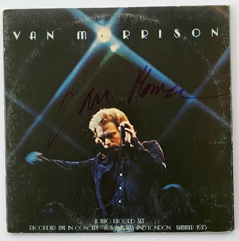 Van Morrison Signed "It's Too Late to Stop Now" Double LP Album (JSA Authentication) (1 of 4)