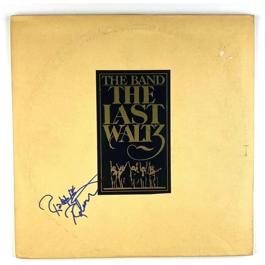 The Band: Robbie Robertson Signed "The Last Waltz" LP Album (Beckett/BAS Authentication) (1 of 1)
