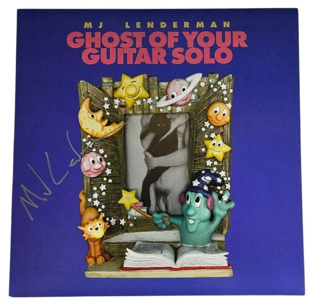 MJ Lenderman Signed “Ghost of Your Guitar Solo” Album (Third Party Guaranteed): “Ghost of Your Guitar Solo” album signed on the cover in silver felt tip marker by musician MJ Lenderman. Measuring approximately 12” x 12” and in fine condition. Record is inc