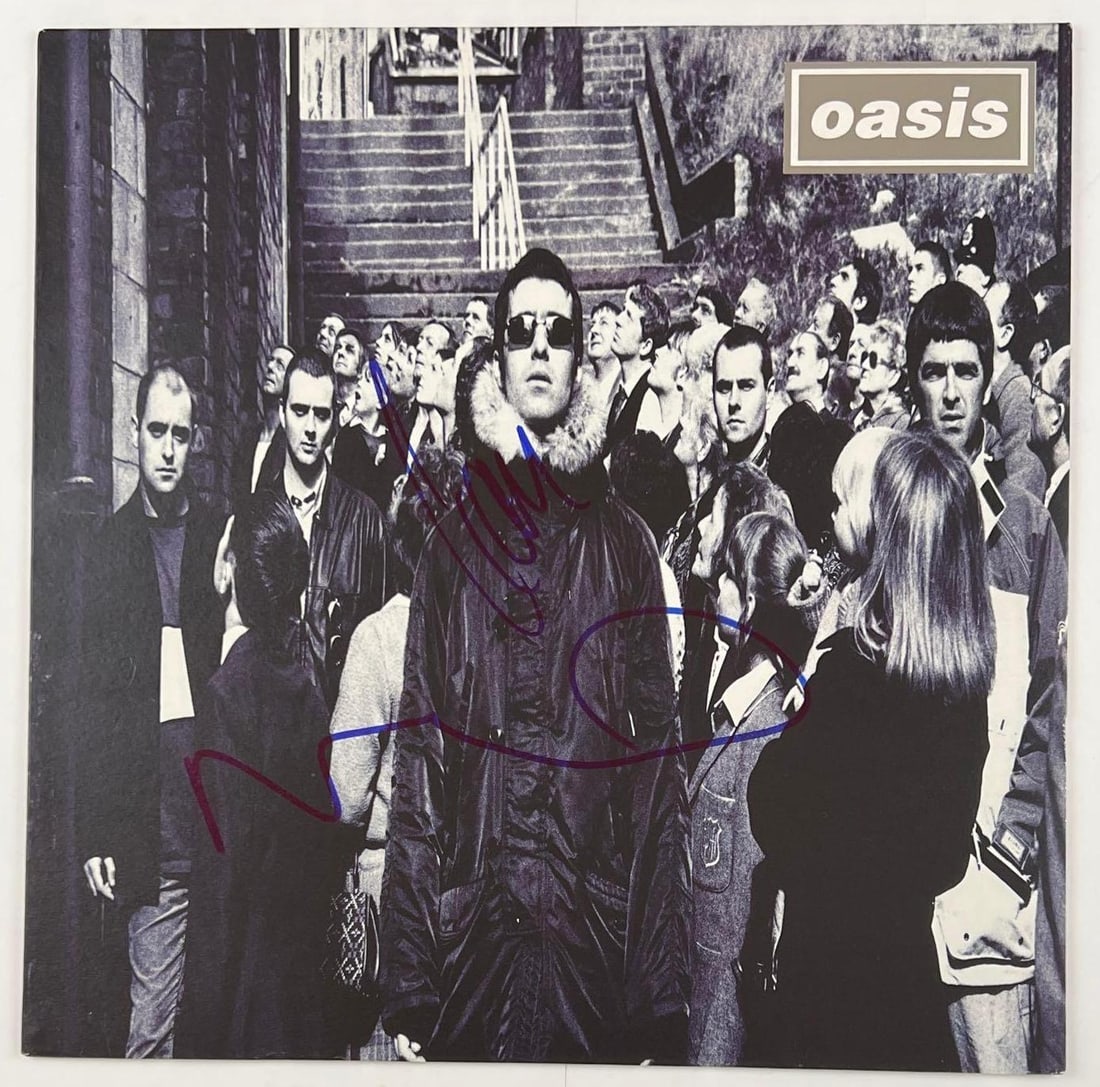 Oasis: Liam & Noel Gallagher Signed "D'You Know What I Mean?" Album (2 Sigs) (Beckett/BAS) (1 of 4)