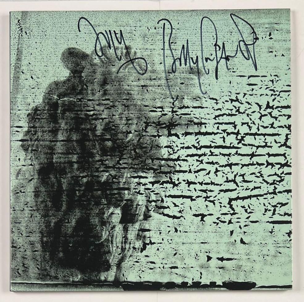 Smashing Pumpkins: Billy Corgan Signed "Monuments to an Elegy" Album (Beckett/BAS): "Monuments to an Elegy" album signed on the cover in black felt tip marker by the Smashing Pumpkins front man Billy Corgan. Measuring approximately 12" x 12" and in fine condition. Record is
