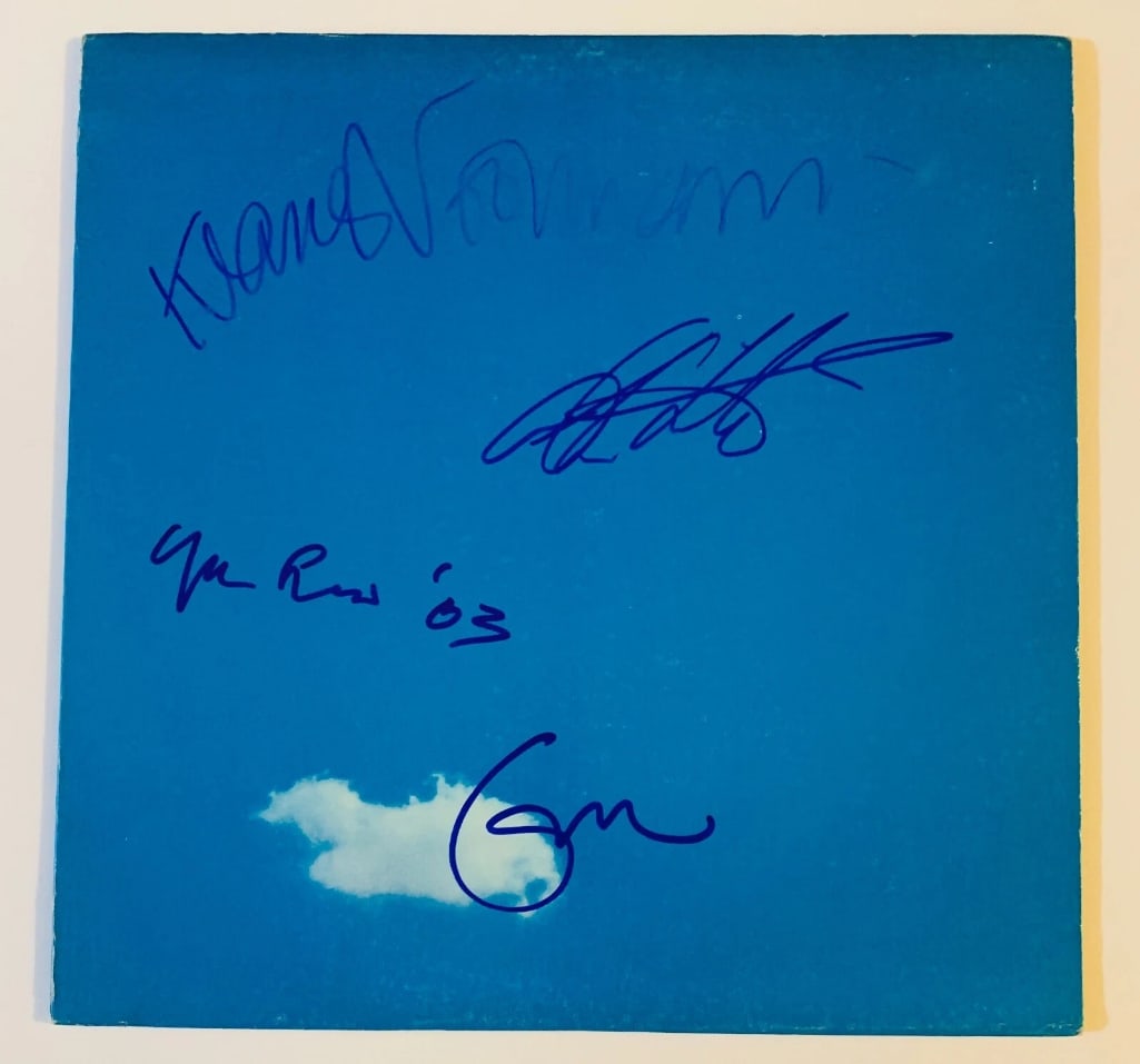 Eric Clapton, Yoko Ono, Alan White & Klaus Voormann Signed "Live Peace" Album (4 Sigs) (JSA) (1 of 2)