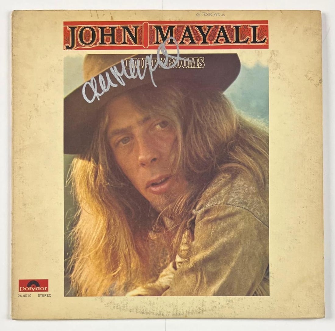 John Mayall Signed "Empty Rooms" Album (Beckett/BAS Authentication) (1 of 2)