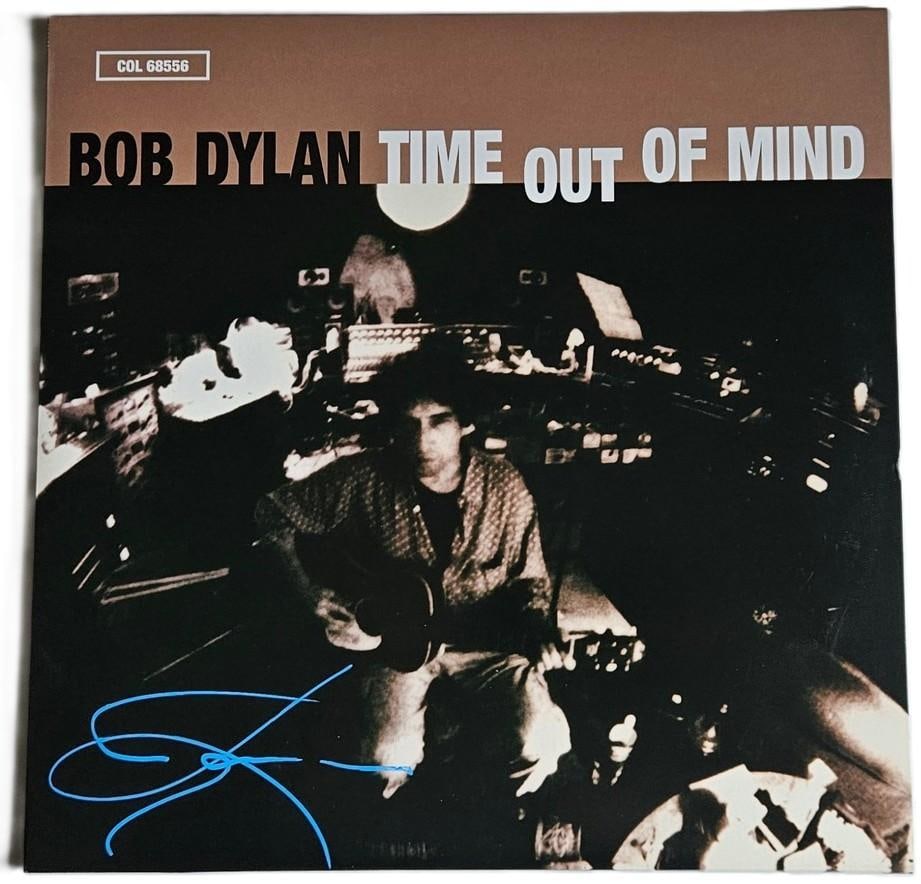 Bob Dylan: Daniel Lanois Signed “Time Out of Mind” Album (Third Party Guaranteed) (1 of 1)