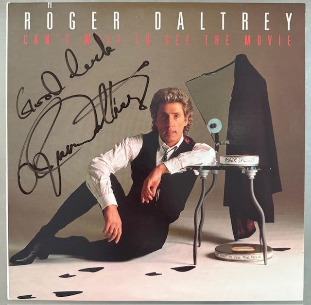 The Who: Roger Daltrey Signed “Can’t Wait to See the Movie” LP Album (Third Party  (1 of 4)