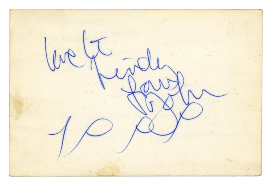 The Beatles: John Lennon Signed 1962 Promotional Photo Card (Tracks Authentication) (1 of 3)