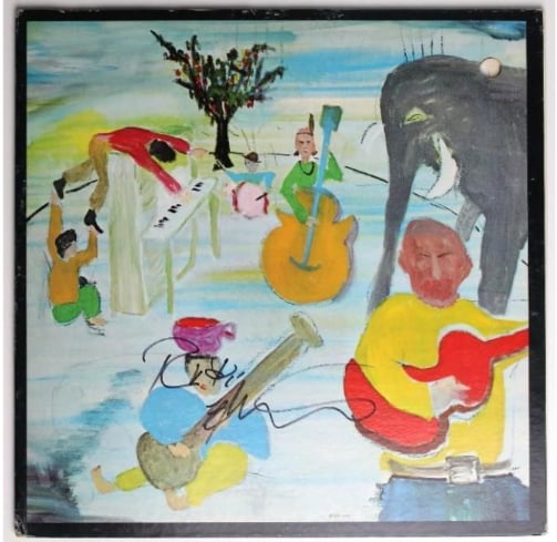 The Band: Robbie Robertson Signed “Music From Big Pink” Album (Beckett/BAS Authenticatio (1 of 2)