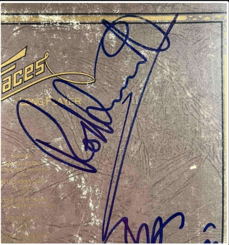 Faces Group Signed "Long Player" Album (4 Sigs) (Beckett/BAS Authentication) - 2