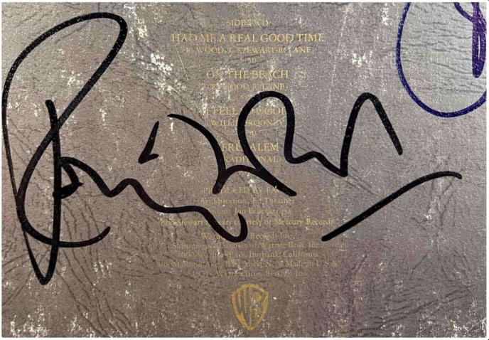 Faces Group Signed "Long Player" Album (4 Sigs) (Beckett/BAS Authentication) - 3